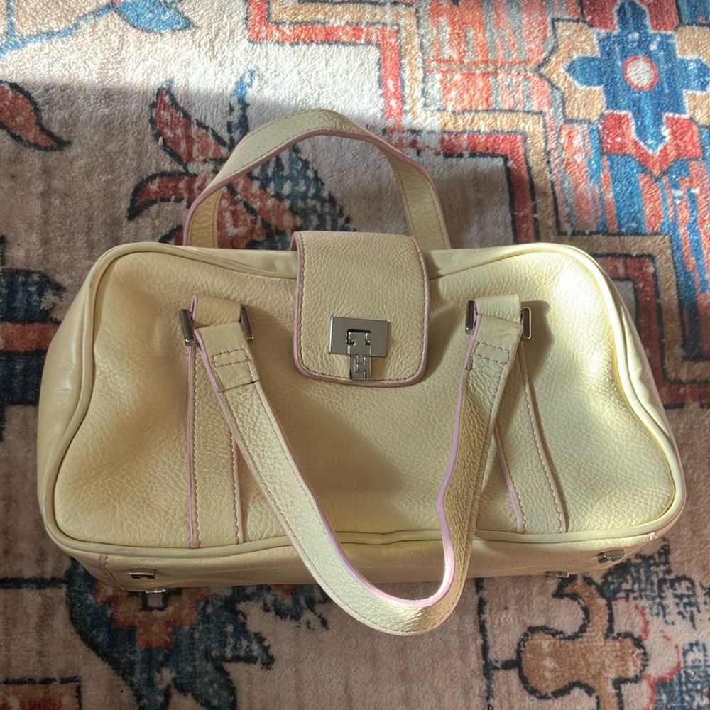 LA MER Lambertson True X Yellow Travel Bag Limited Edition